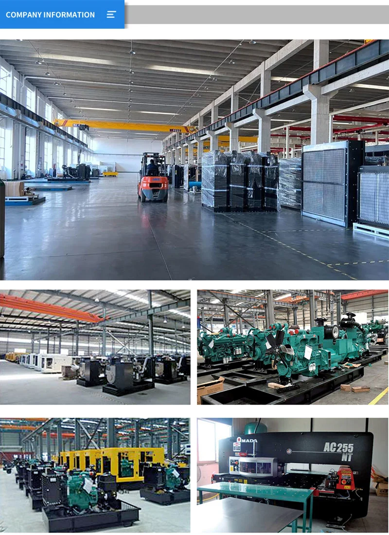 High Quality Power Heavy Duty Open Type Price of 1000kVA 1 MW Power 3 Phase Standby Diesel Generator Trifase Sdec