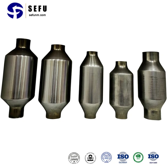 Sefu SCR Diesel Cina Produttore di catalizzatori di scarico per automobili Convertitore catalitico a tre vie con substrato ceramico a nido d'ape per automobili